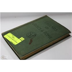 1913 "LEGENDS OF GREECE & ROME"