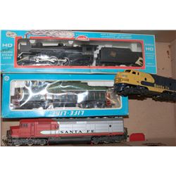 HO PACIFIC LOCO STEAM ENGINE (REALLY STEAMS) AND