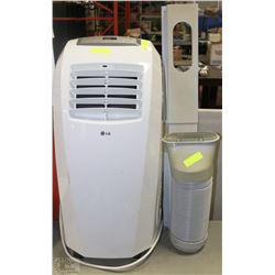 LG PORTABLE AIR CONDITIONING UNIT INCLUDES ALL