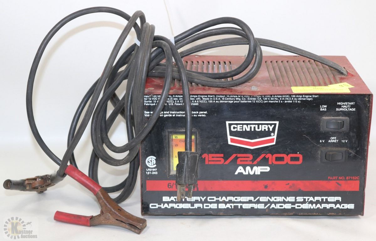 Chargeur Engine CENTURY HEAVY DUTY BATTERY CHARGER/ENGINE