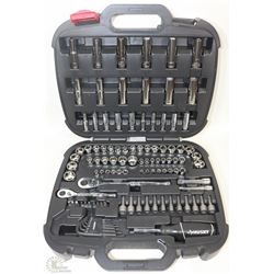 HUSKY 111-PIECE 1/4" & 3/8" DRIVE TOOL SET