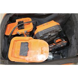 RIDGID 18V HAMMER DRILL & DRIVER WITH CHARGER &