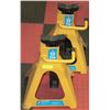 Image 1 : PAIR OF 12 TON POWERFIST JACK STANDS