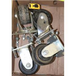 SET OF FOUR 4" CASTORS