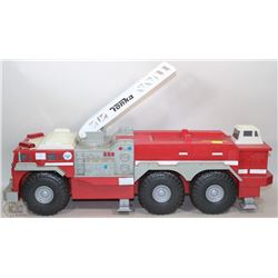 TONKA PLASTIC FIRETRUCK - 24"L X 7"W X 8"H