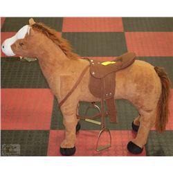 KIDS HORSE WITH SADDLE