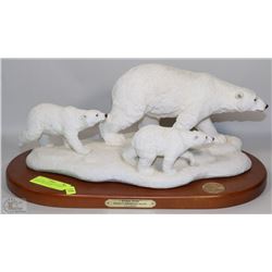 "POLAR TRIO" DUCKS UNLIMITED CANADA POLAR BEAR