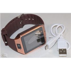 NEW COPPERTONE BLUETOOTH SMARTWATCH WITH CAMERA