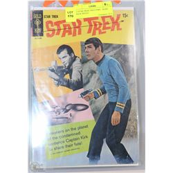 #2 STAR TREK 1968 COMIC - RARE BACK PHOTO
