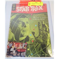 #3 STAR TREK 1968 COMIC - RARE BACK PHOTO