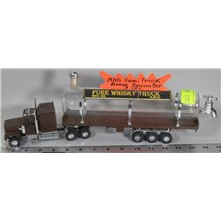 1970'S TRACTOR TRAILER PURE WHISKEY DECANTER