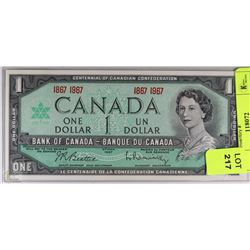 CENTENNIAL ONE DOLLAR BANKNOTE