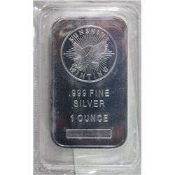ONE OUNCE SILVER BAR