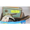 Image 1 : BOX OF TOBACCO ITEMS; PIPE, CIGARETTE HOLDER