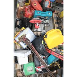 2 PALLETS OF ASSORTED HOUSEWARE/TOOLS INCL