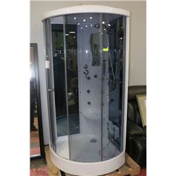 NEW ANS STEAM SHOWER WITH BODY JETS,FOOT MASSAGER