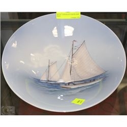 ROYAL COPENHAGEN SAILING SHIP BOWL