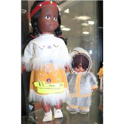 PAIR OF ABORIGINAL FIGURES