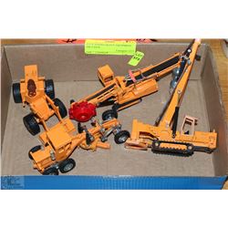 FOUR SHINSEI HEAVY EQUIPMENT DIE CASTS