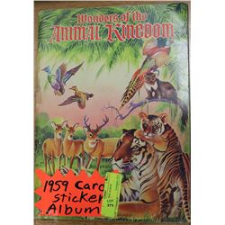 1959 CARD STICKER ALBUM