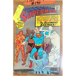 #190 SUPERMAN 1967 FIRST PRINT COLLECTORS COMIC