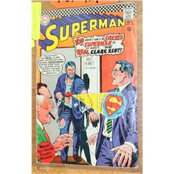 #198 SUPERMAN 1967 FIRST PRINT COLLECTORS COMIC