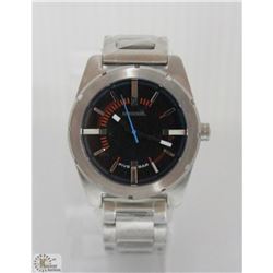 NEW JUMBO 44MM DIESEL S/S QUARTZ MEN'S WATCH