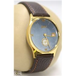 NEW SWISS MOV'T GOLET 17 JEWELS DATE MANUAL