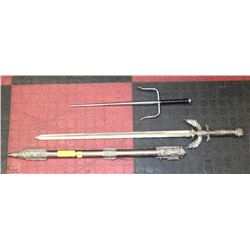 DECORATIVE SWORD WITH SAI