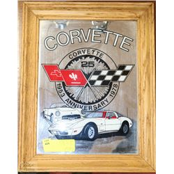 CORVETTE MIRRORED PICTURE
