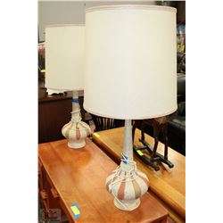 PAIR OF LAMPS