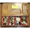 Image 1 : BOX OF OLD BUTTONS