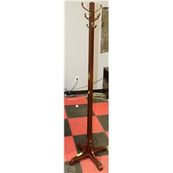 WOOD COAT RACK