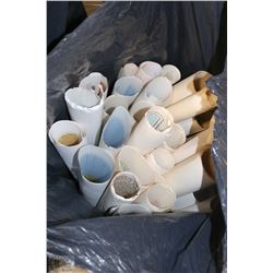 BAG OF VINTAGE MAPS THESE ARE ORIGINAL PRINTS FROM