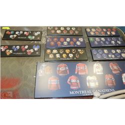 9 PCS HOCKEY WALL PLAQUE SET