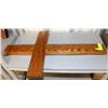 Image 1 : LARGE WOODEN CROSS 16"X28" WITH HANGER ON BACK
