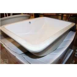 CERAMIC UNDERMOUNT VANITY SINK ON CHOICE: STYLE 1