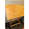 Image 1 : SOLID WOOD DRAFTING ADJUSTABLE TABLE