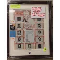 GRANT FUHR GUARANTEED AUTHENTIC AUTOGRAPH