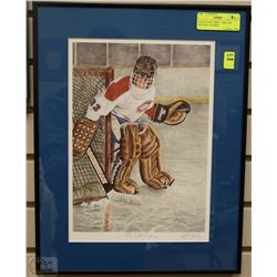 JOHN NEWBY PRINT "THE LAST DEFENSE" FRAMED