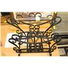 Image 1 : VINTAGE WROUGHT IRON NEWSPAPER RACK