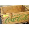 Image 1 : 1963 DRINK COCA-COLA WOODEN CRATE