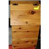 Image 1 : WOOD POTATO/ONION BIN WITH ADDITIONAL DRAWER