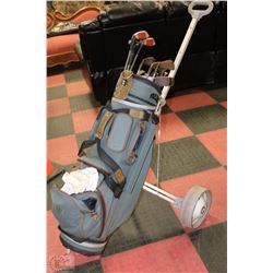 PING GOLF CLUBS AND BAG,CADDY MOUNTAIN EQUIPMENT