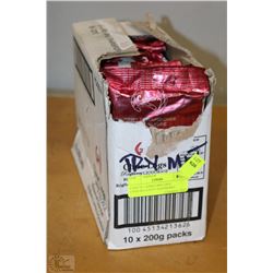 CASE OF CAPRICORN CHOC LOGS-DELICIOUS RASPBERRY