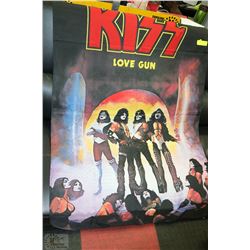 LARGE KISS FLAG