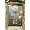 Image 1 : JOHN LABATT CLASSIC MIRROR CLOCK FRAMED