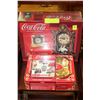 Image 1 : UNOPENED TWO 3-D COCA COLA PUZZLES