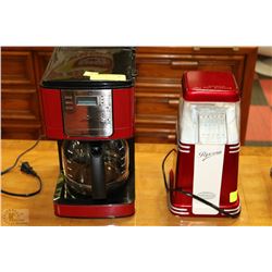 RED SUNBEAM DELUXE COFFEE MAKER WITH NOSTALGIA
