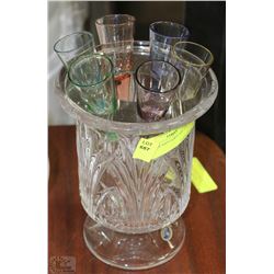 CRYSTAL SHOOTERGLASS SET